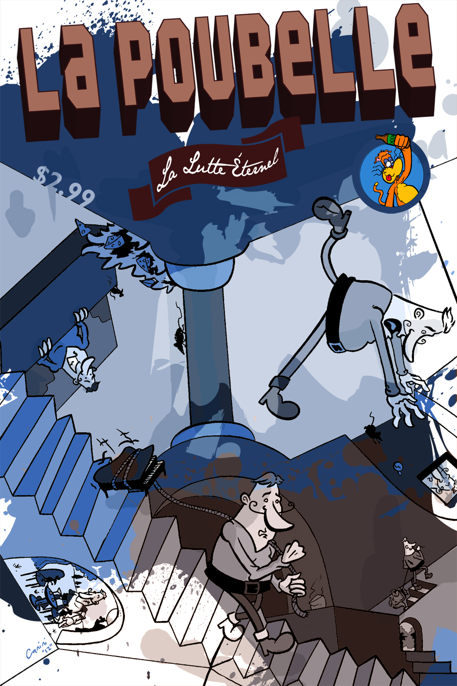 La Poubelle: La lutte éternel Comic