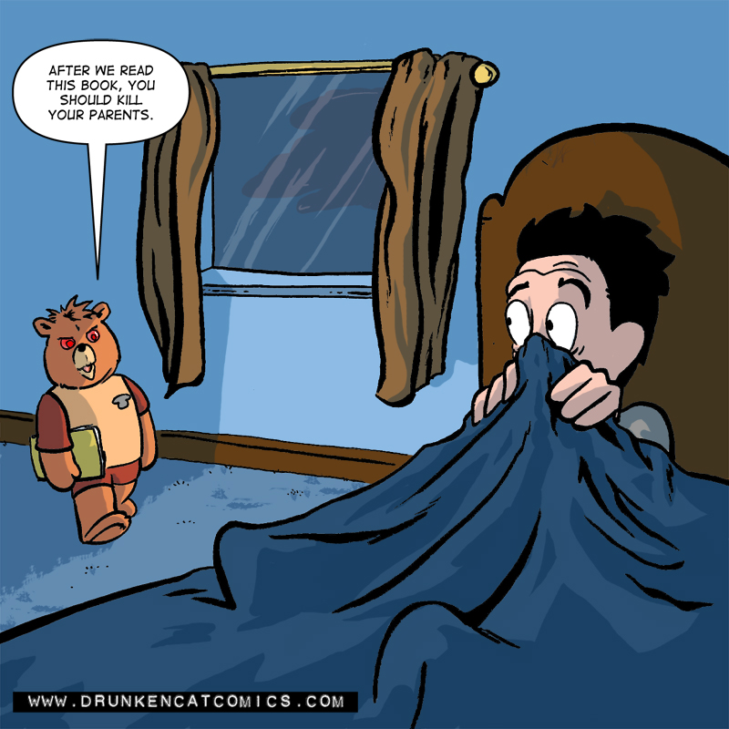 I Never Trusted Teddy Ruxpin