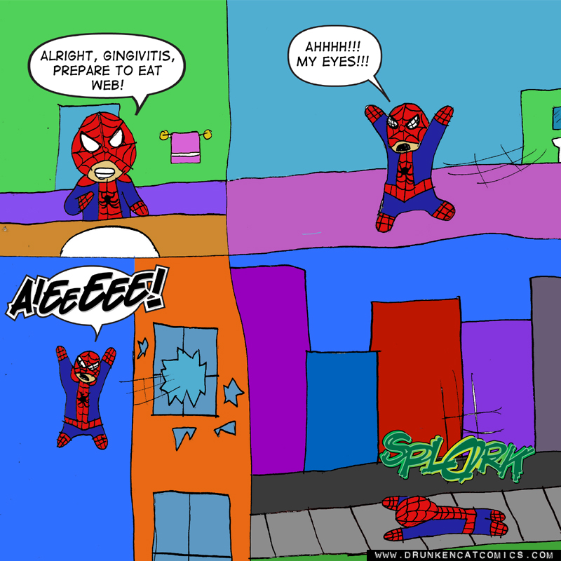 Spider-Man Vs. Gingivitis