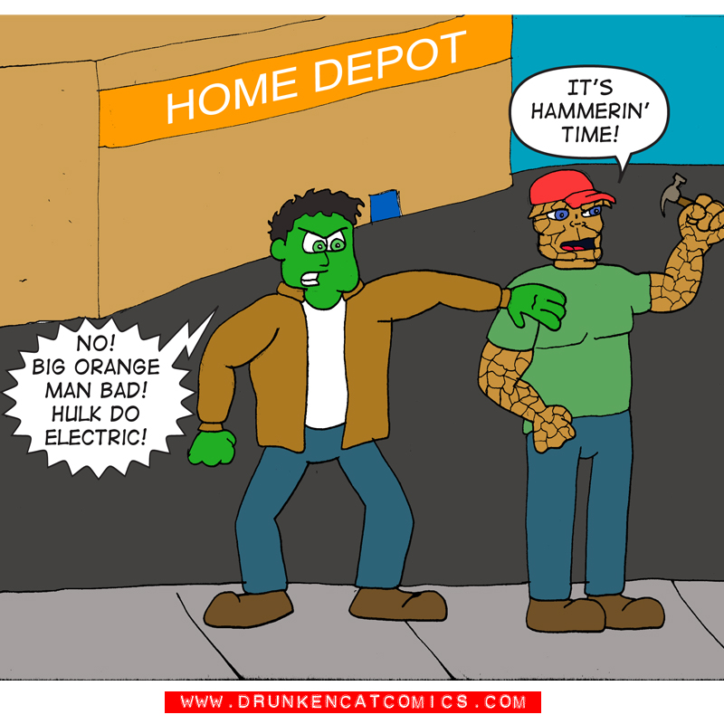 Hulk and Thing: Day Laborers