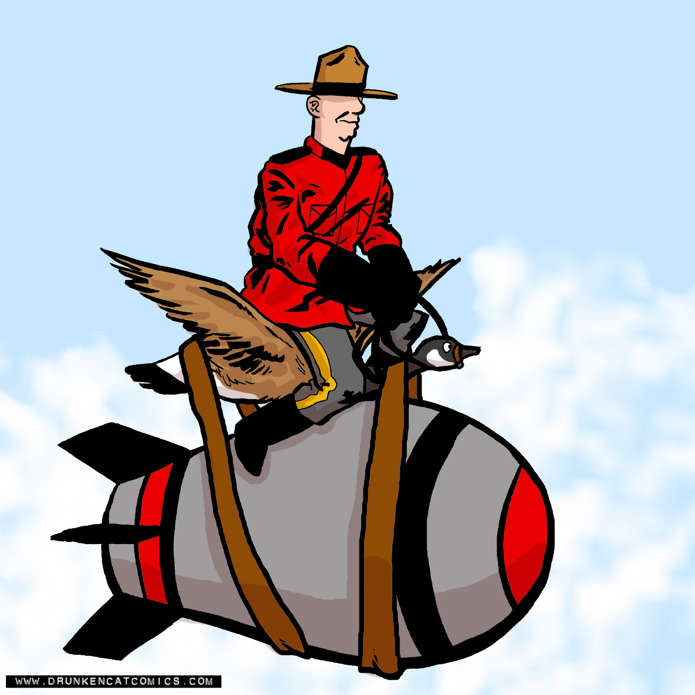 No One Ever Expects the Canadian Air Mounties