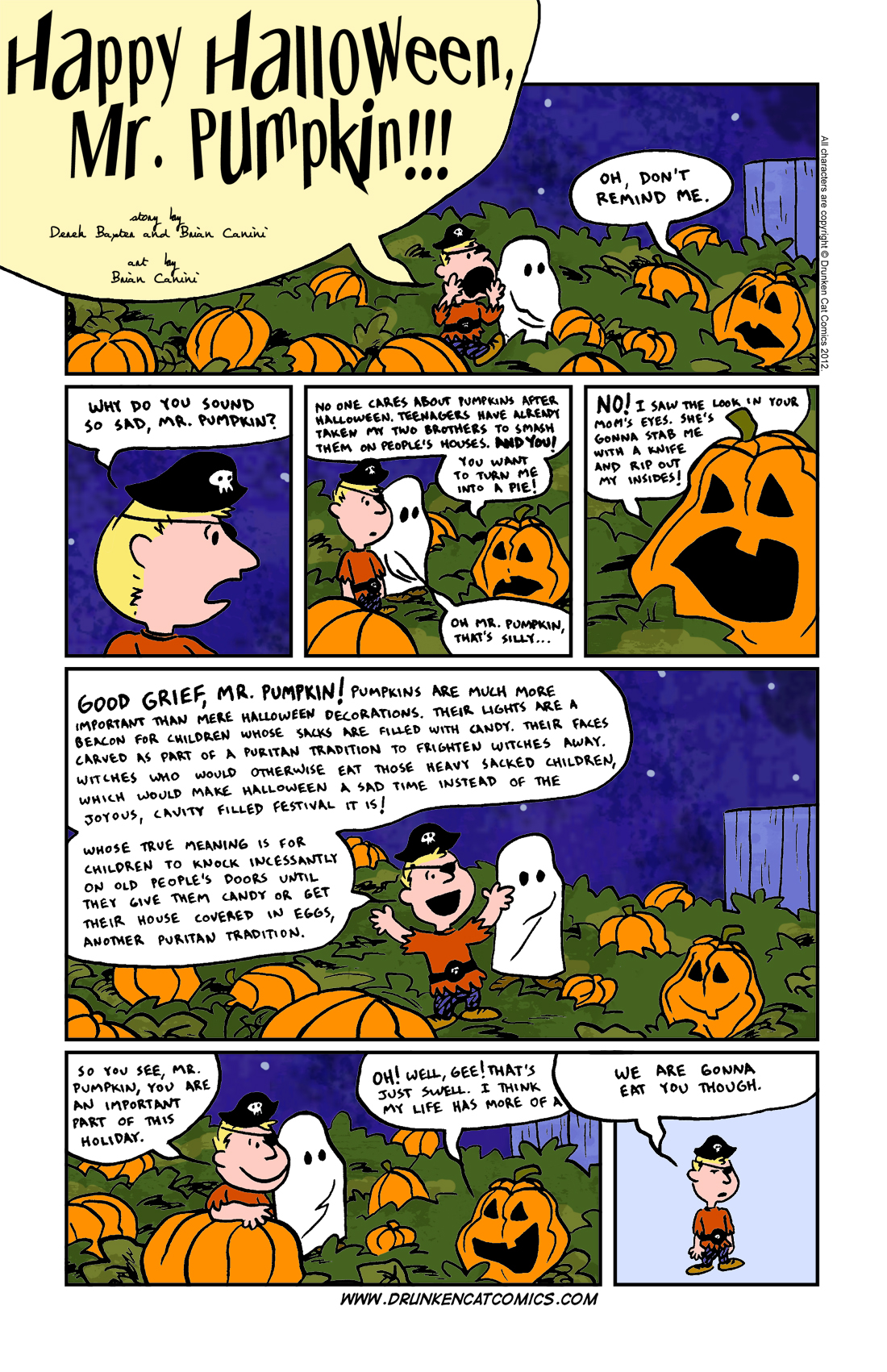 Happy Halloween, Mr. Pumpkin!!!