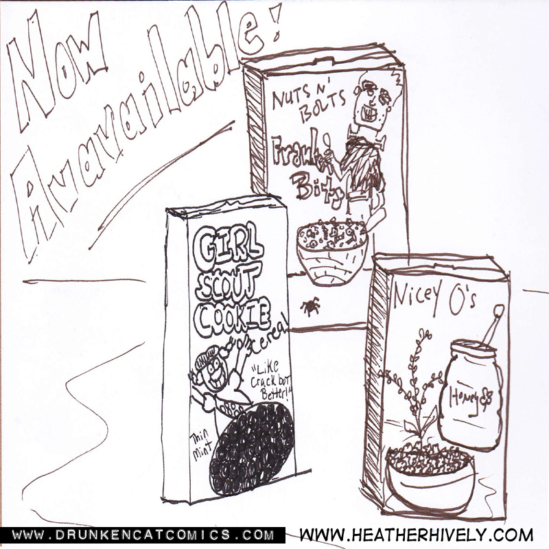 New Cereal Ideas (with guest artist Heather Hively)