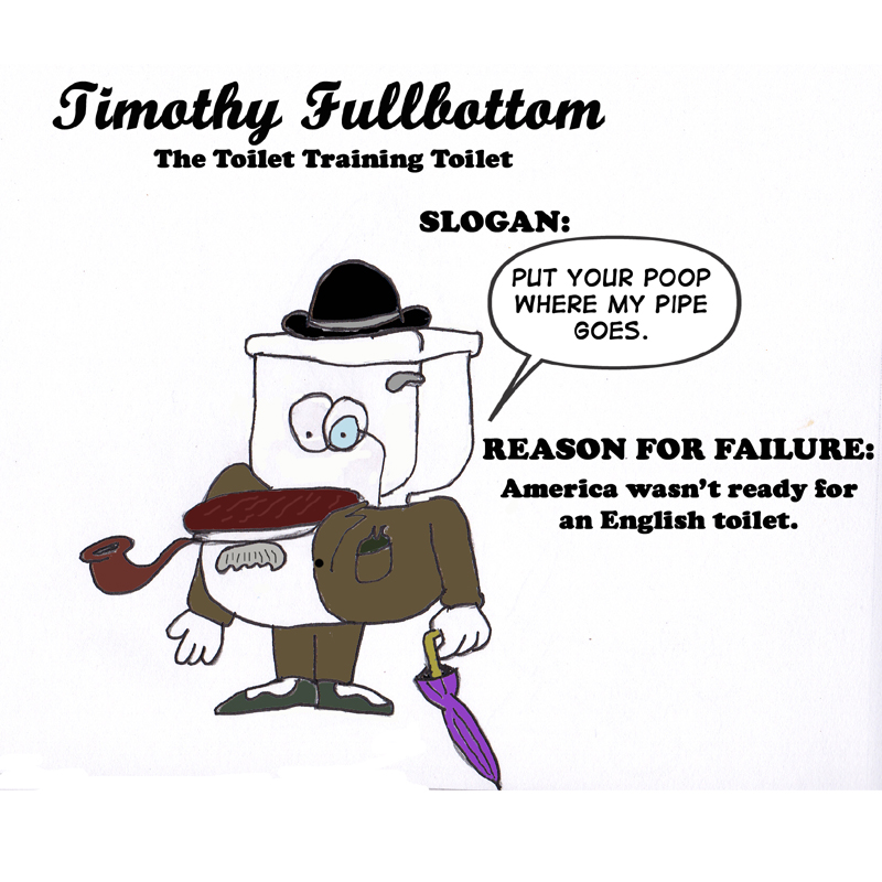 Failed Mascot Week - Timothy Fullbottom