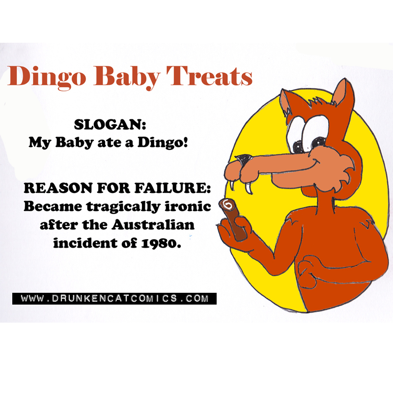 Failed Mascot Week - Dingo Baby Snacks