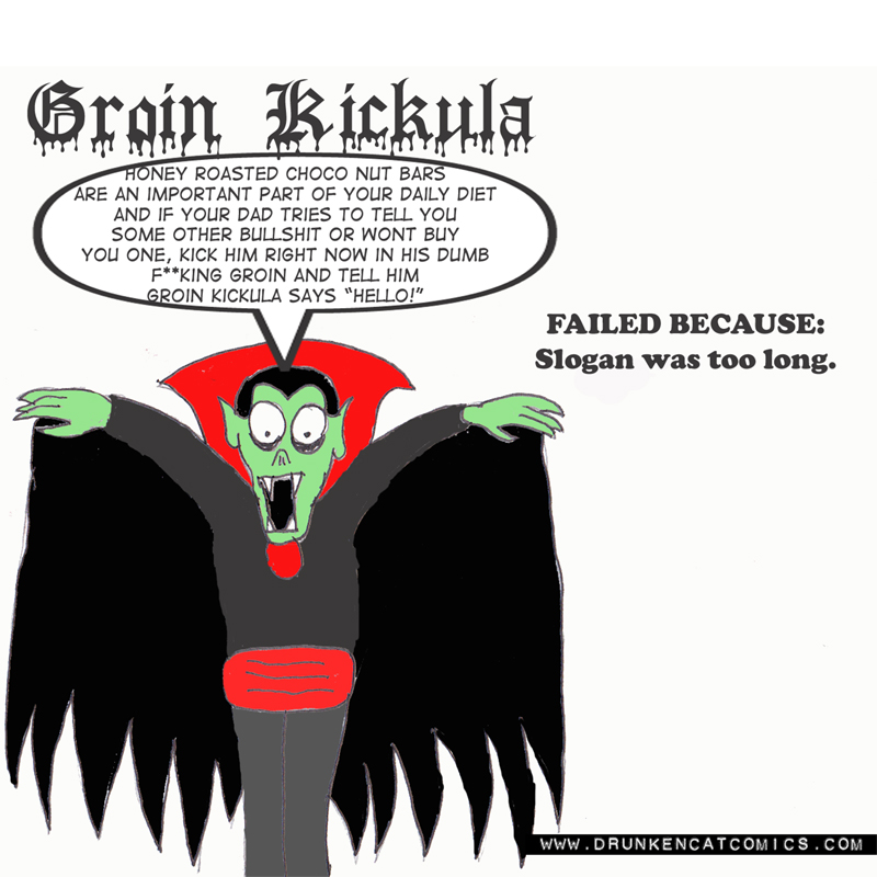 Failed Mascot Week - Groin Kickula