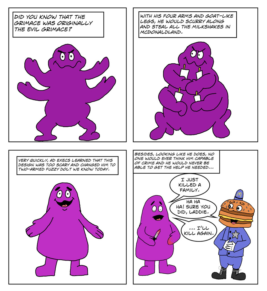 Nothing Can Kill the Grimace