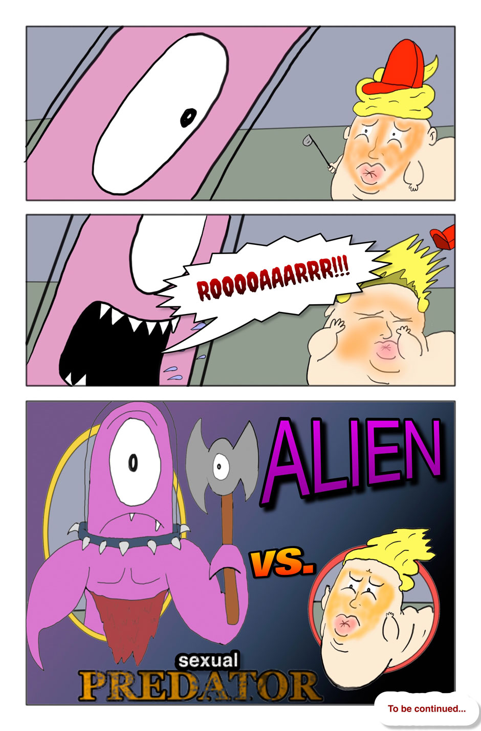 Aliens vs Old White Male Politicians page 10