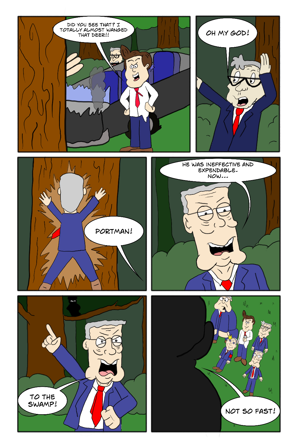 Aliens vs. Old White Male Politicians page 21