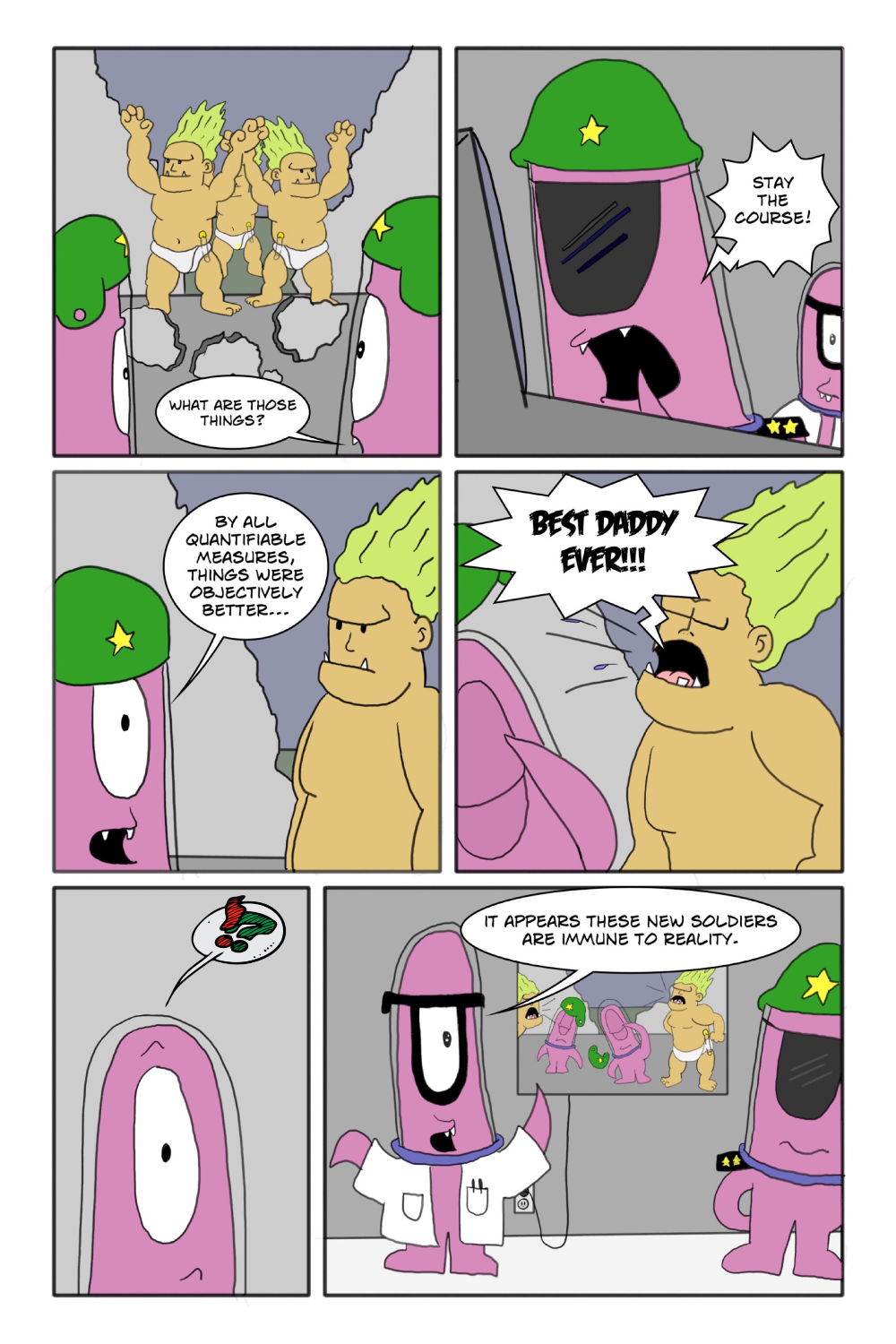 Aliens vs Old White Male Politicians page 25