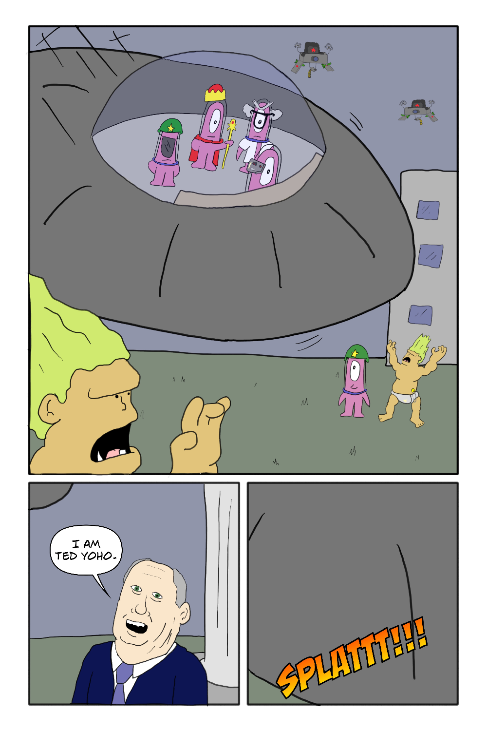 Aliens vs Old White Male Politicians page 37